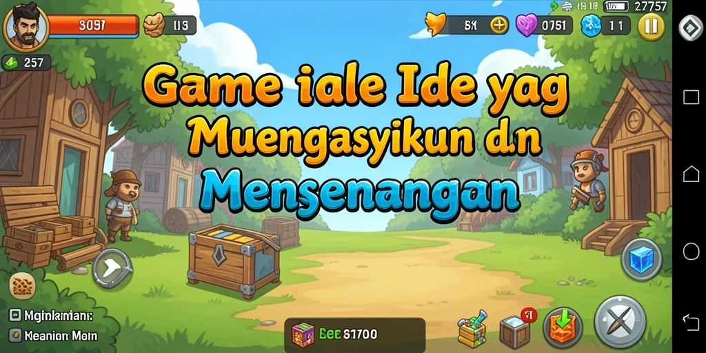 Tangkapan layar gameplay 2757 menampilkan aksi seru dari game Idle.