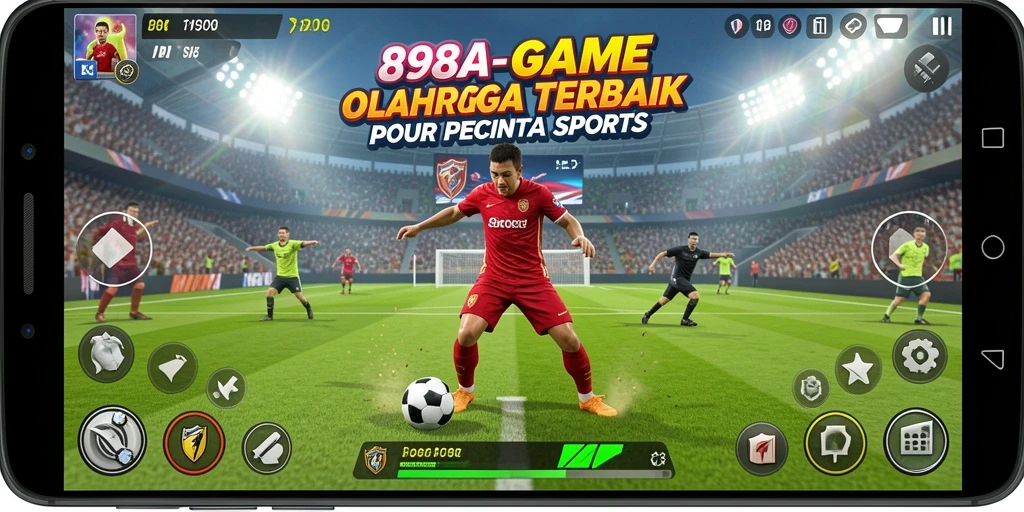 Tampilan gameplay <strong>898A</strong> yang dinamis dan seru saat bertanding.