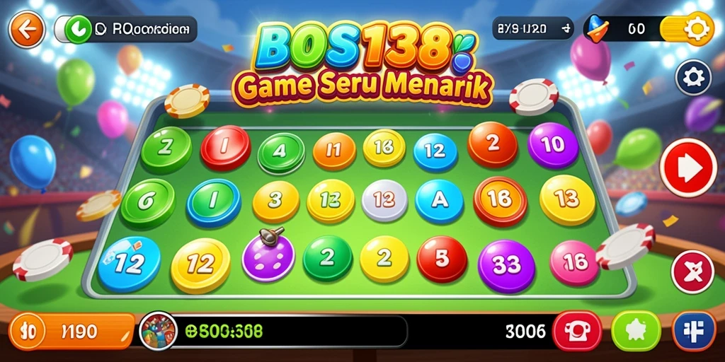 Screenshot menampilkan gameplay menarik dan interaksi pemain dalam Bingo.