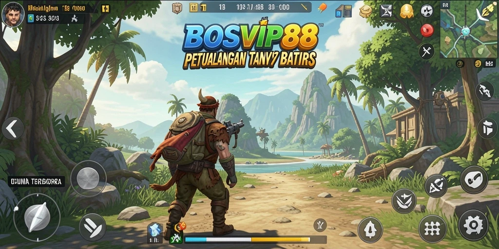 Gameplay epik dalam dunia terbuka yang luas dan dinamis.