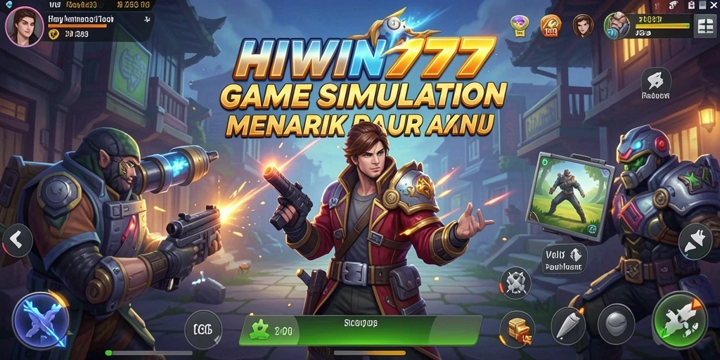 Gameplay menarik HIWIN777 dalam scenario simulation.