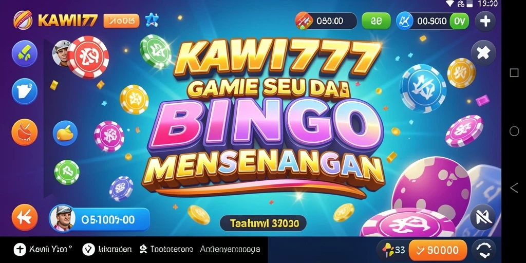 Tampilan gameplay KAWI777 yang menarik dalam bermain Bingo.
