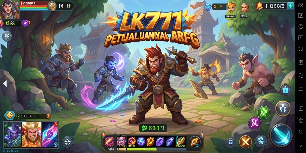 Tampilan menarik dari gameplay ARPG yang mendebarkan.