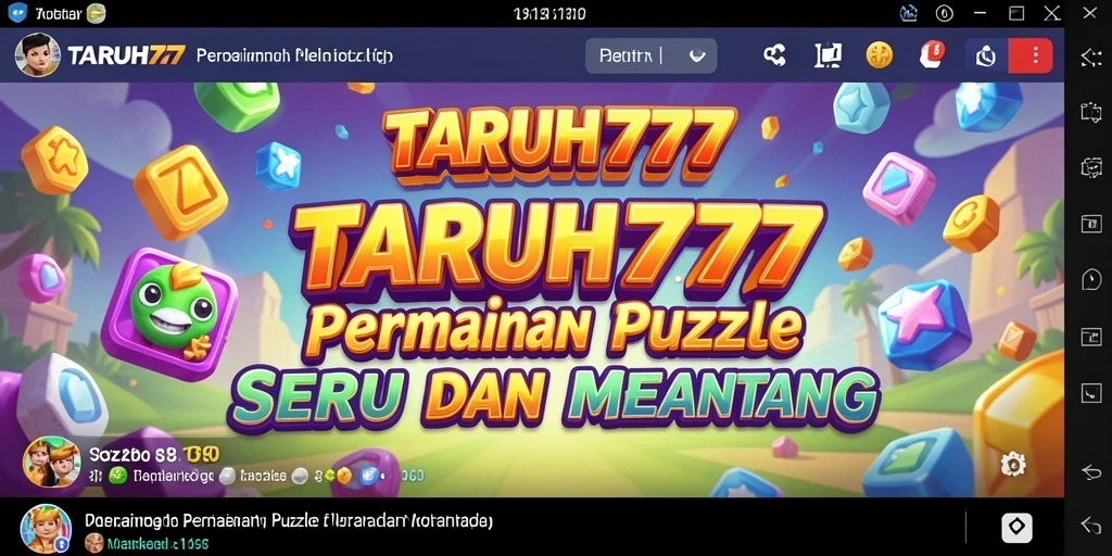 Tampilan gameplay TARUH777 yang seru dan penuh tantangan.